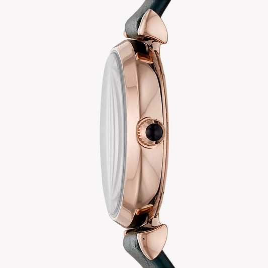 EMPORIO ARMANI AR11400 - RADIANT CHARM - Elegant Black Dial with Rose Gold Case Women's Watch-i-Watch-2