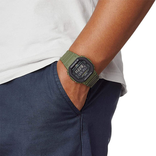 CASIO G-SHOCK DW-5610SU-3DR - BOLD GREEN RESIN MEN'S WATCH FOR ADVENTURE & STYLE-i-Watch-2