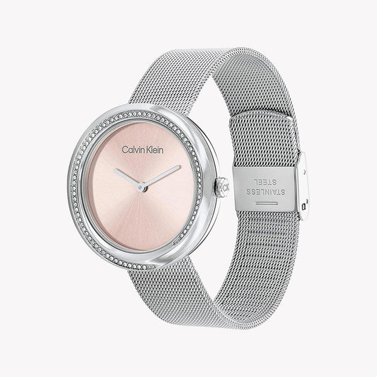 Calvin Klein Mod. 25200149 - Radiant Silver & Rose Gold Watch-i-Watch-2