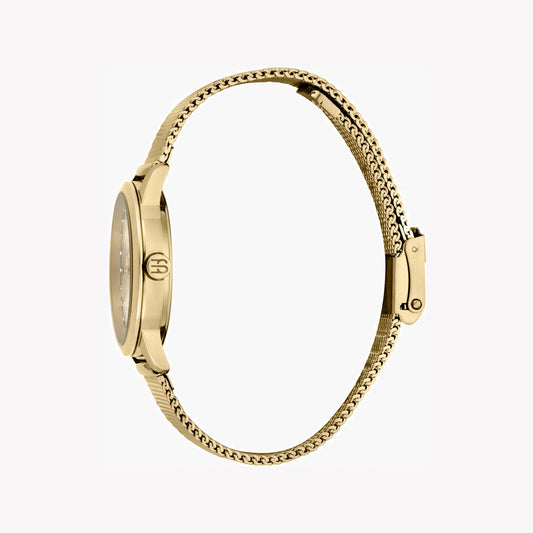 ESPRIT Women's Watch with Gold Stainless Steel Case and Gold Stainless Steel Band-i-Watch-2