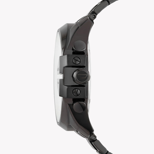 DIESEL DZ4318 BOLD COMMANDER - RUGGED BLACK STAINLESS STEEL MEN'S WATCH-i-Watch-2