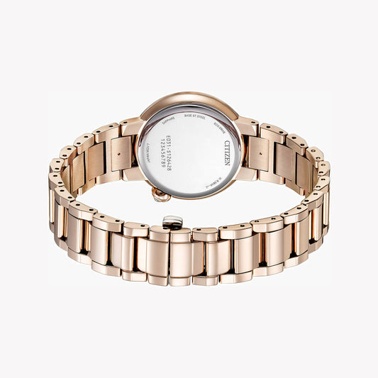 CITIZEN EM0912-84Y ROSE GOLD CHARMING TIMEPIECE - ELEGANCE MEETS FUNCTIONALITY-i-Watch-2