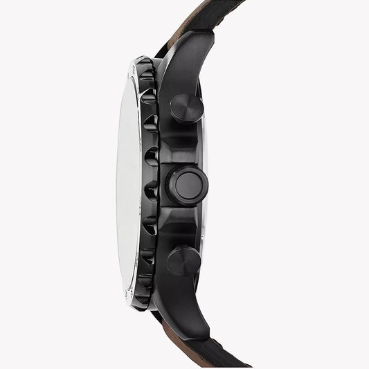 FOSSIL JR1487 CLASSIC TIMEPIECE - ELEGANT STAINLESS STEEL & LEATHER MEN'S WATCH-i-Watch-2