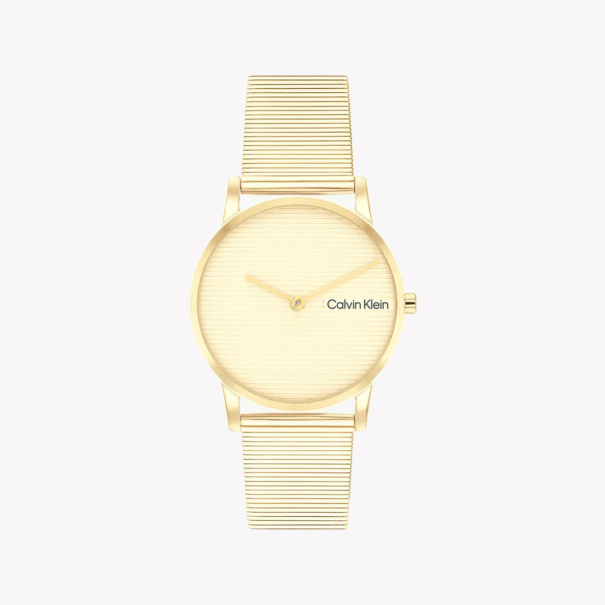 CK CALVIN KLEIN GOLD CHARM - MODERN SOPHISTICATION WOMEN'S WATCH WITH STAINLESS STEEL BAND