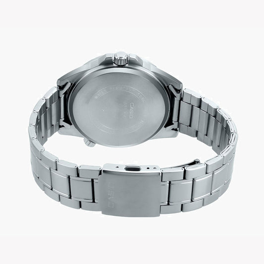 CASIO MTP-SW320D-2AVDF SPORTY ELEGANCE - MEN'S STAINLESS STEEL TIMEPIECE WITH BLUE DIAL-i-Watch-2