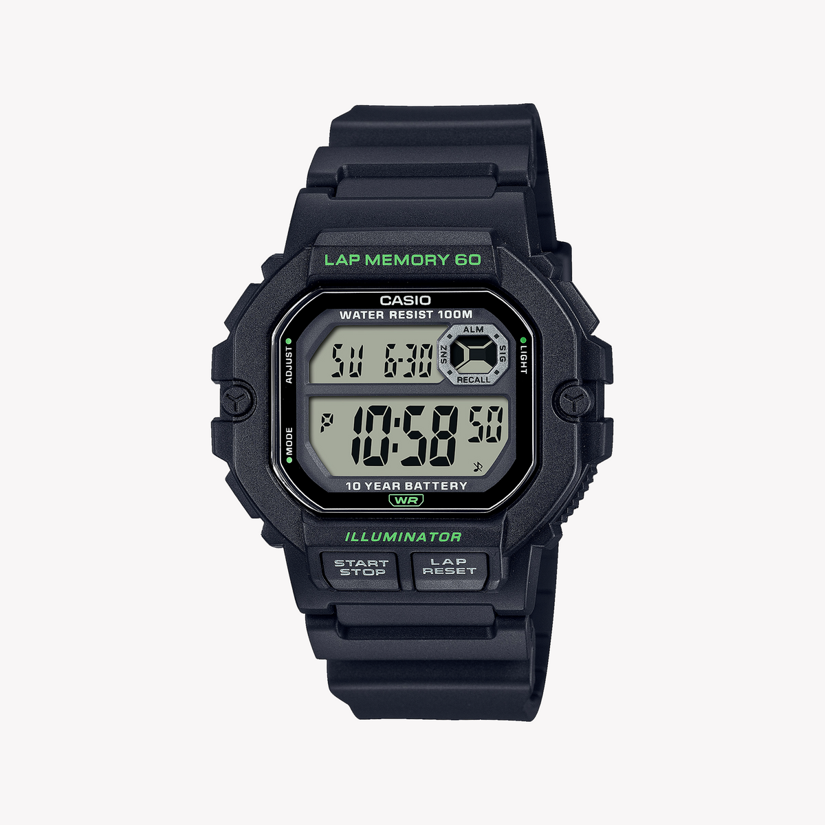 CASIO WS-1400H-1AVDF SPORTY CONFIDENCE - MEN'S ADVENTURE-READY DIGITAL WATCH