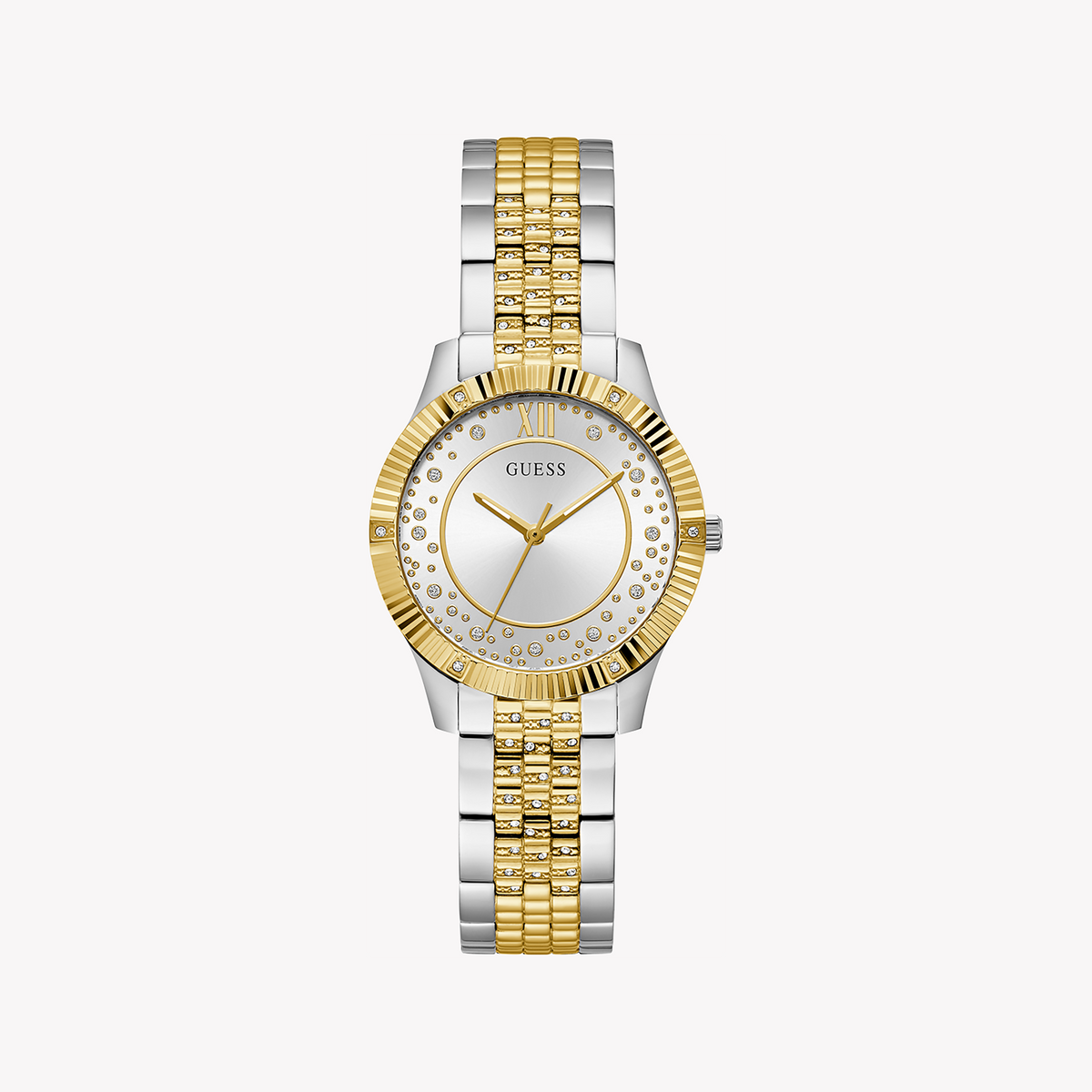 GUESS GW0765L1 RADIANT ELEGANCE - GOLD & SILVER WOMEN'S TIMEPIECE WITH STUNNING STYLE