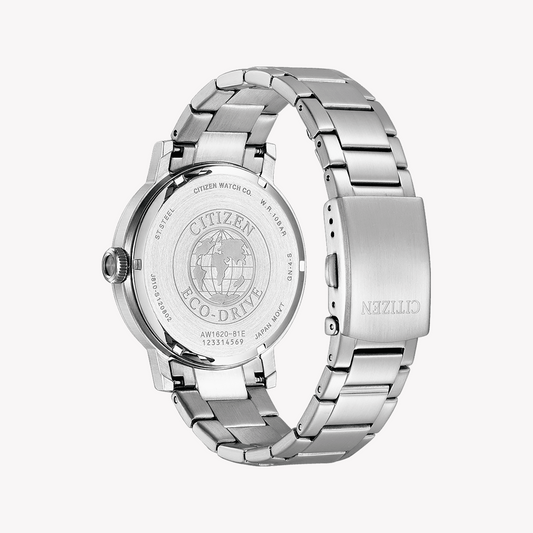 CITIZEN Eco-Drive AW1620-81E - MODERN CLASSIC MEN'S TIMEPIECE WITH STAINLESS STEEL ELEGANCE-i-Watch-2