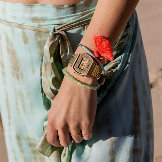 CASIO B640WGG-9DF - GOLDEN ADVENTURE SERIES Women's Stylish Timepiece with Elegant Gold Resin Case and Stainless Steel Band-i-Watch-2