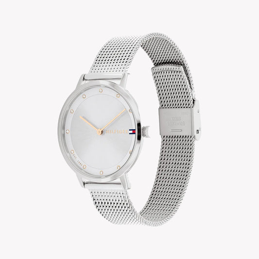 TOMMY HILFIGER 1685491 SILVER ELEGANCE - REFINED WOMEN'S WATCH WITH STAINLESS STEEL BAND-i-Watch-2