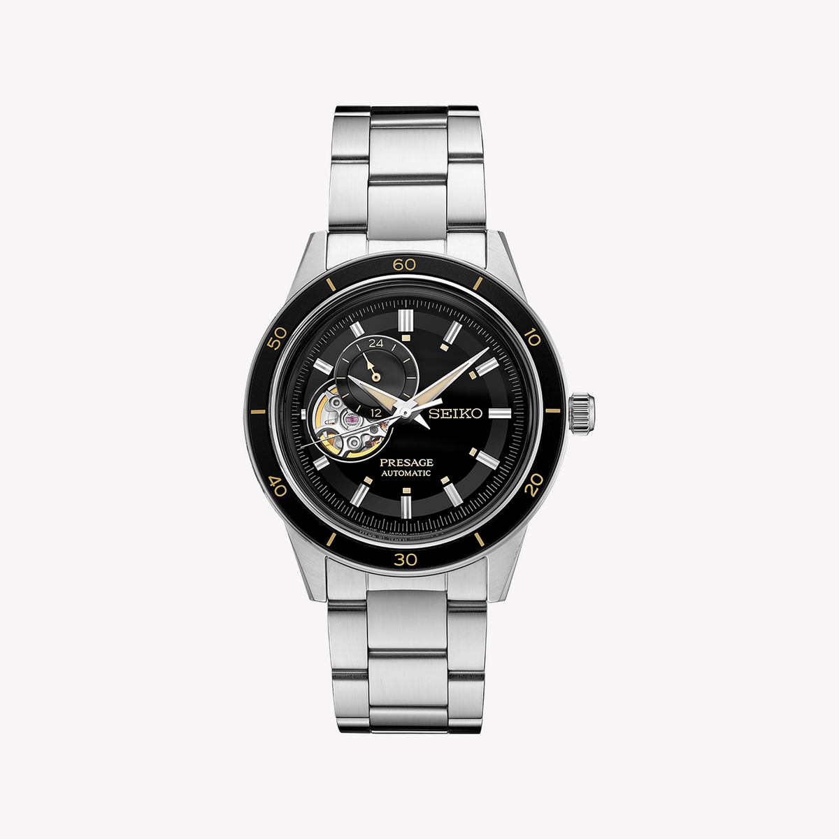 SEIKO PRESAGE SSA425J1 Automatic Watch for Men - Black Dial-i-Watch