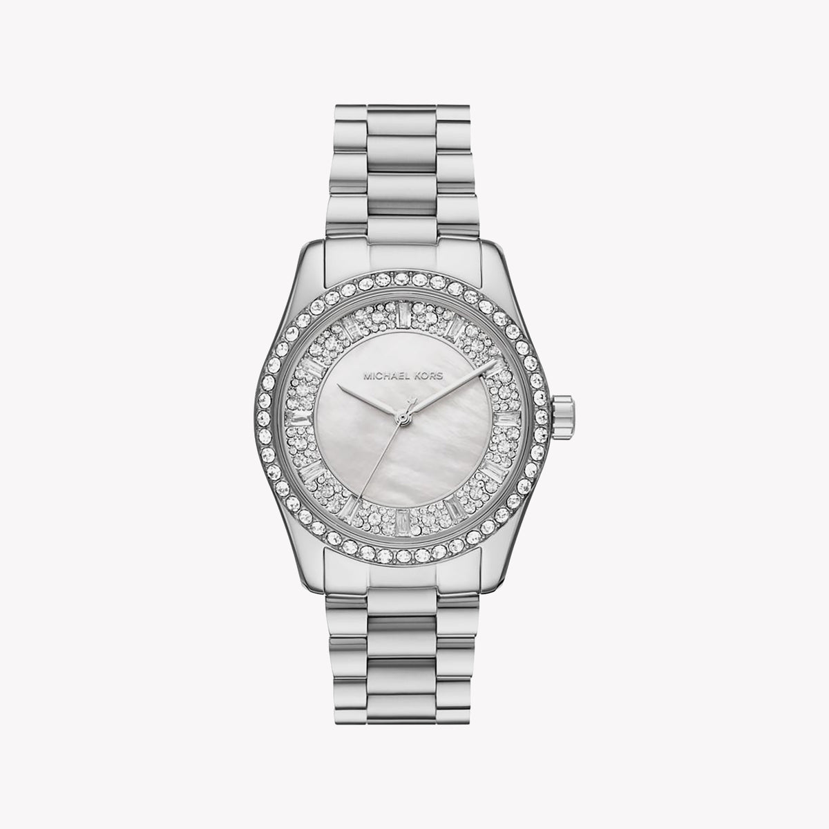 MICHAEL KORS MK7445 ELEGANT TIMEPIECE - MODERN SILVER CHARM FOR THE STYLISH WOMAN