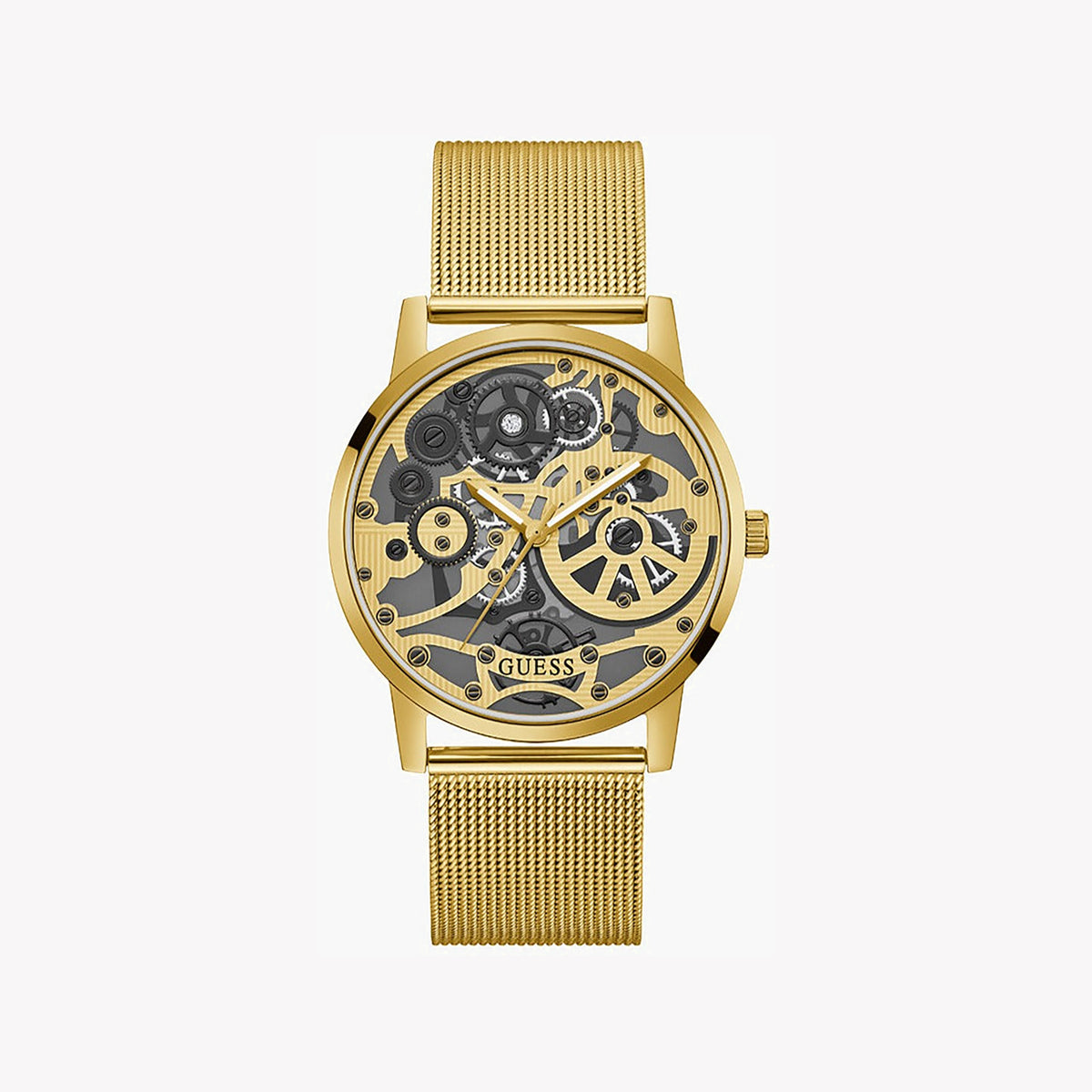 GUESS GW0538G2 VIBRANT ELEGANCE - Multicolor Dial & Gold Stainless Steel Women's Watch