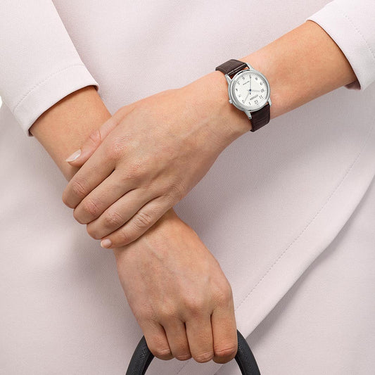 CITIZEN Eco-Drive FE6011-14A - ELEGANTLY FUNCTIONAL WOMEN'S TIMEPIECE with Brown Leather Band-i-Watch-2