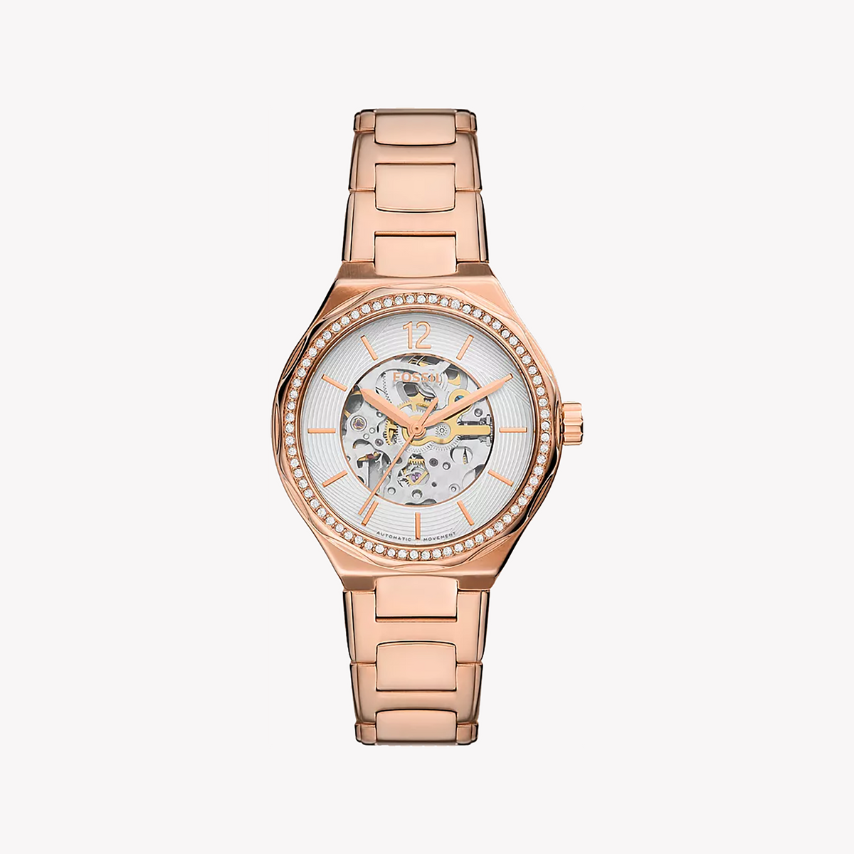 FOSSIL BQ3781 ROSE GOLD ELEGANCE - AUTOMATIC TIMEPIECE FOR THE MODERN WOMAN