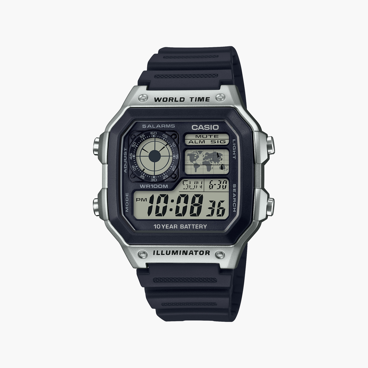 Casio AE-1200WH-1CVCF Sport Watch - Dynamic & Versatile Timepiece-i-Watch
