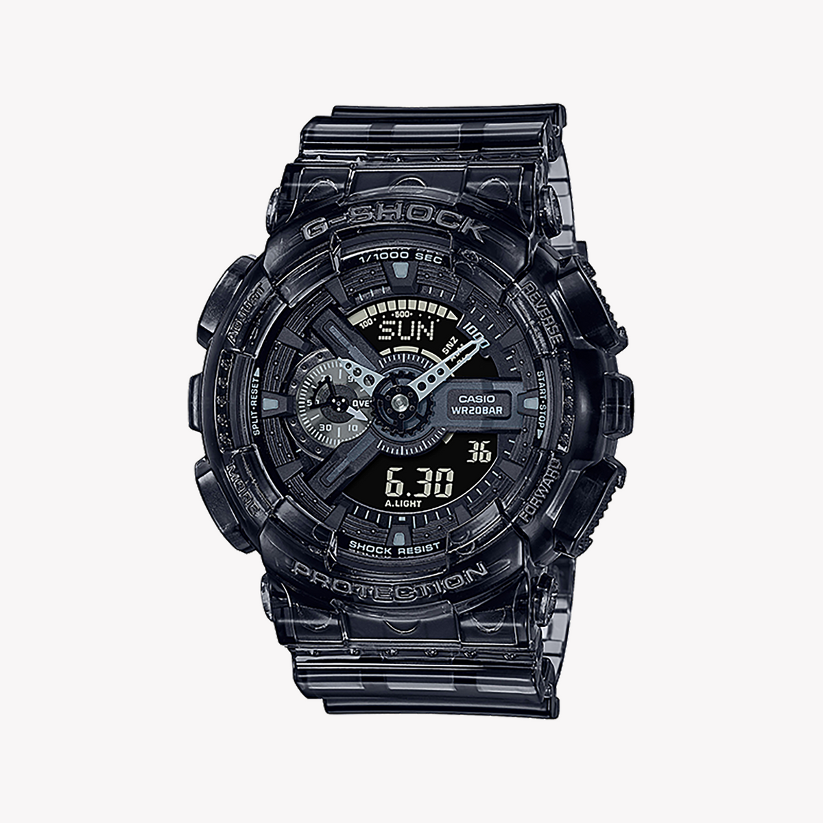 CASIO G-SHOCK GA-110SKE-8ADR ADVENTURE READY - RUGGED BLACK TIMEPIECE for Every Journey