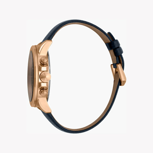 JUST CAVALLI JC1G140L0025 - ELEGANT BLACK DIAL & ROSE GOLD ROUND CASE MEN'S WATCH-i-Watch-2