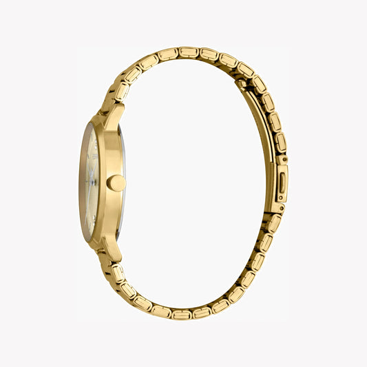 ESPRIT Women's Watch with Gold Stainless Steel Case and Gold Stainless Steel Band-i-Watch-2