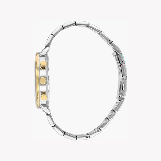 CITIZEN AN3616-75E DYNAMIC ELEGANCE - MEN'S STAINLESS STEEL CHRONOGRAPH WATCH with Black Dial & Mixed Tone Band-i-Watch-2