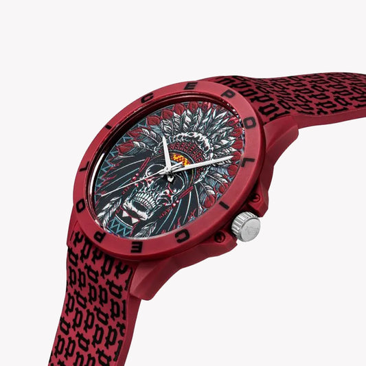 POLICE PEWUM2119564 - TIMELESS ELEGANCE MEN’S WATCH WITH BROWN SILICONE BAND & BLACK DIAL-i-Watch-2