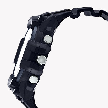 CASIO MCW-100H-1A3VDF MEN'S SPORTY ELEGANCE - RUGGED BLACK RESIN TIMEPIECE-i-Watch-2