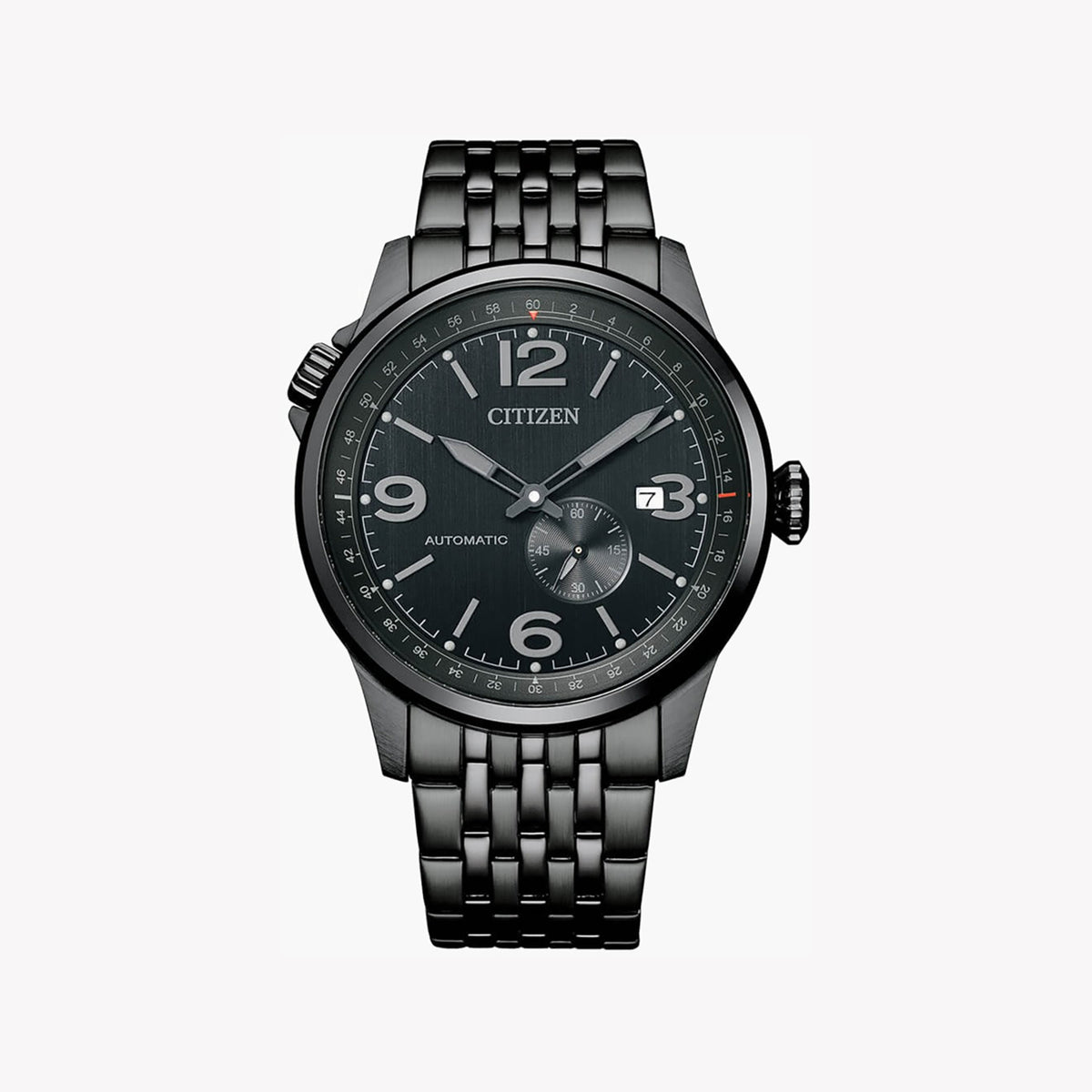 CITIZEN NJ0147-85E - MODERN ELEGANCE AUTOMATIC MEN'S WATCH WITH BLACK STAINLESS STEEL BRACELET