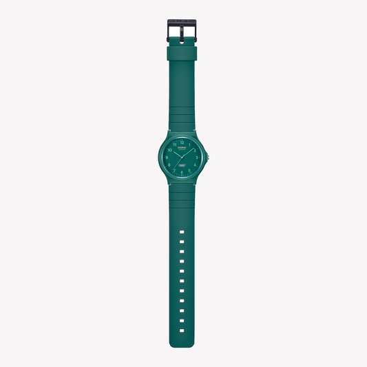 CASIO MQ-24B-3BEF GREEN SIMPLICITY - VERSATILE UNISEX WATCH with lightweight resin band and easy-to-read dial-i-Watch-2