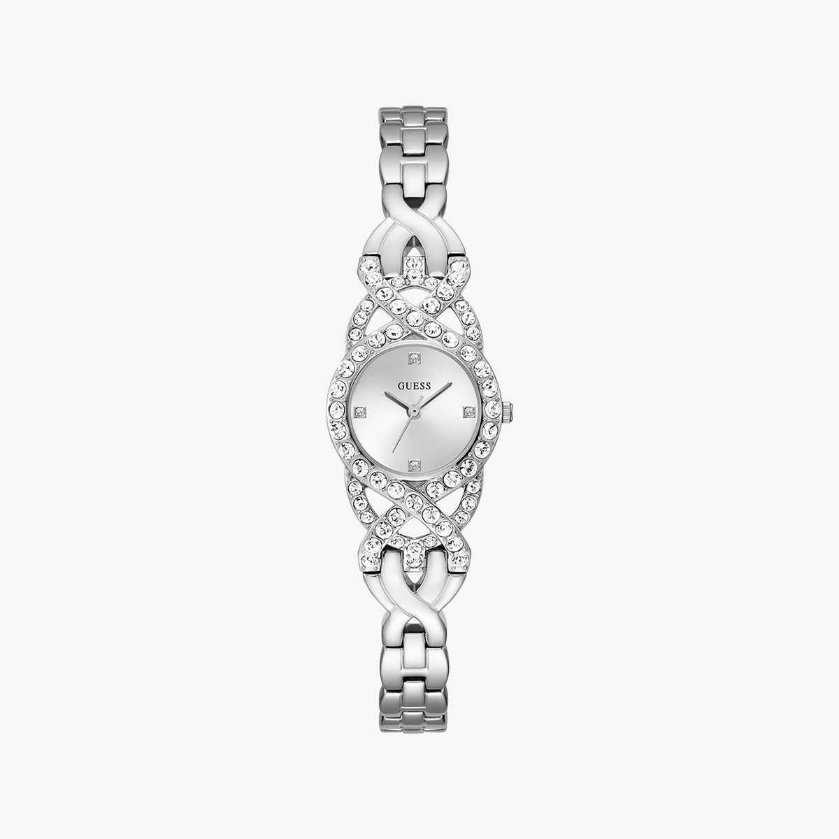 GUESS GW0682L1 RADIANT CHARM - ELEGANT SILVER TIMEPIECE FOR MODERN WOMEN