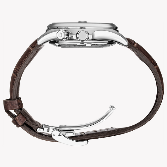 SEIKO SPB121J1 Men's Automatic Watch - Dark Green Dial, Leather Band-i-Watch-2