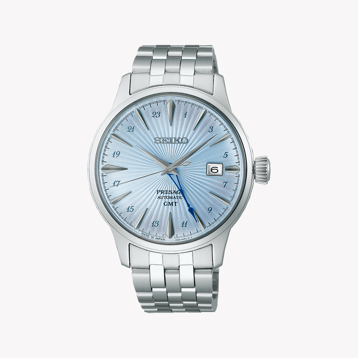 SEIKO SSK037J1 Men's Automatic Watch - Light Blue Dial-i-Watch