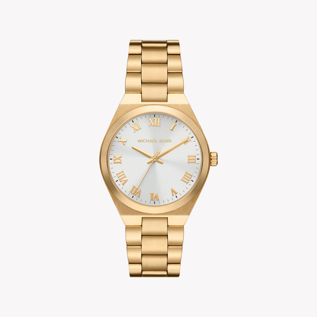 MICHAEL KORS MK7391 RADIANT GOLD - ELEGANT WOMEN'S TIMEPIECE WITH WHITE DIAL & STAINLESS STEEL BAND