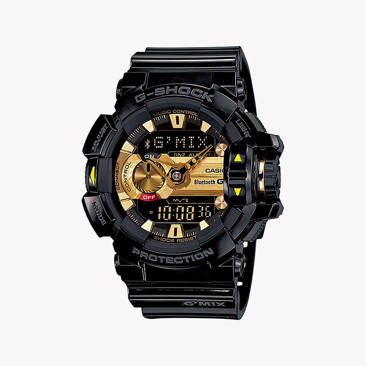 GBA-400-1A9 G-SHOCK ADVENTURE - STYLISH & RESILIENT MEN'S WATCH with Black Resin Band & Smart Connectivity