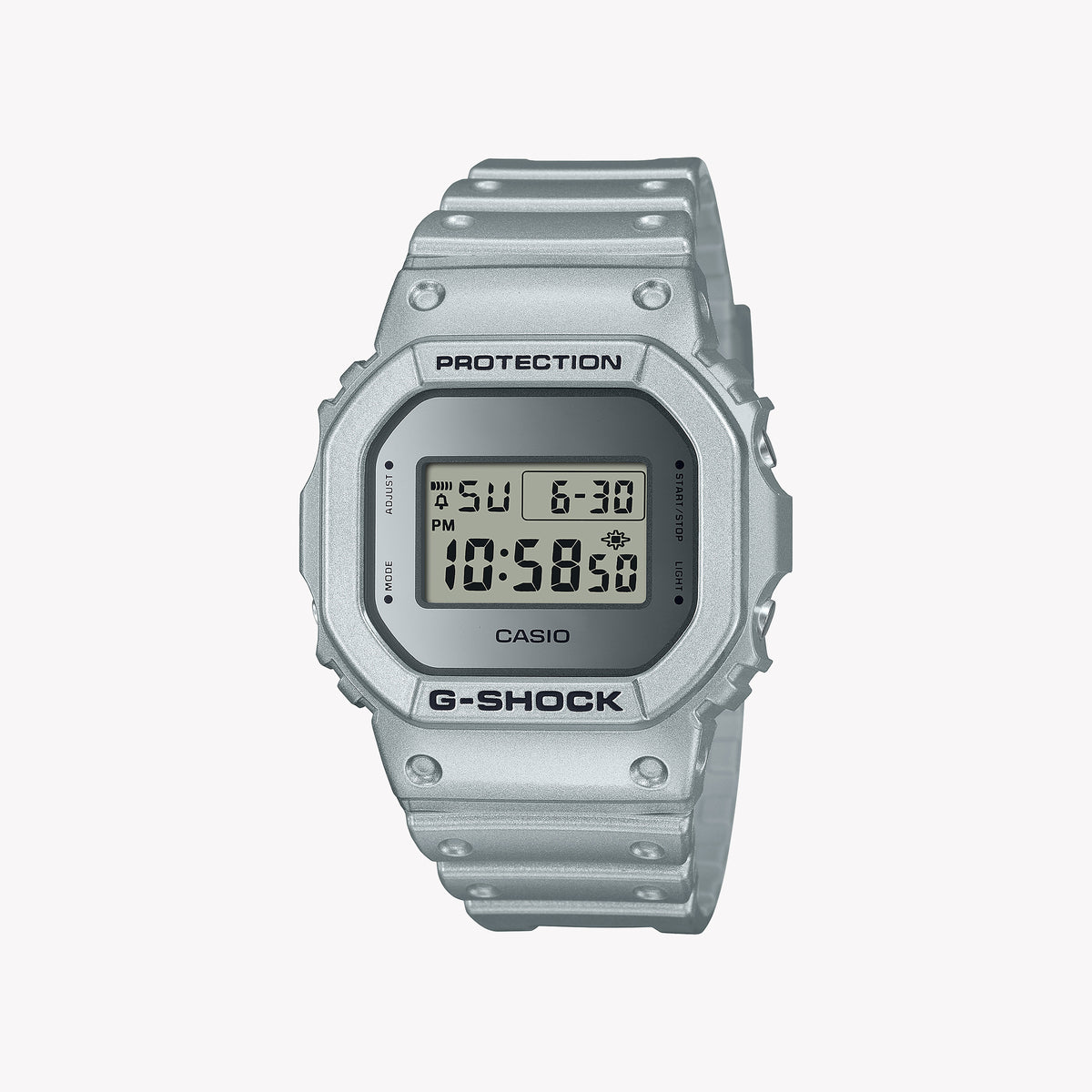 CASIO G-SHOCK DW-5600FF-8ER DYNAMIC ADVENTURER - RUGGED SILVER TIMEPIECE FOR MEN