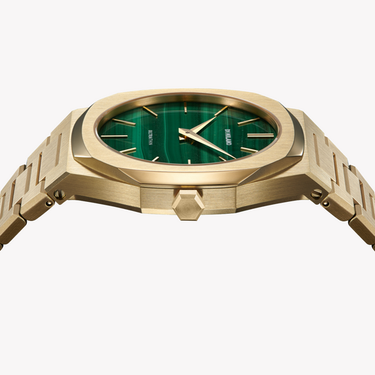 D1 MILANO D1-UTBJ30 Men's Watch - Gold Case, Green Dial-i-Watch-2