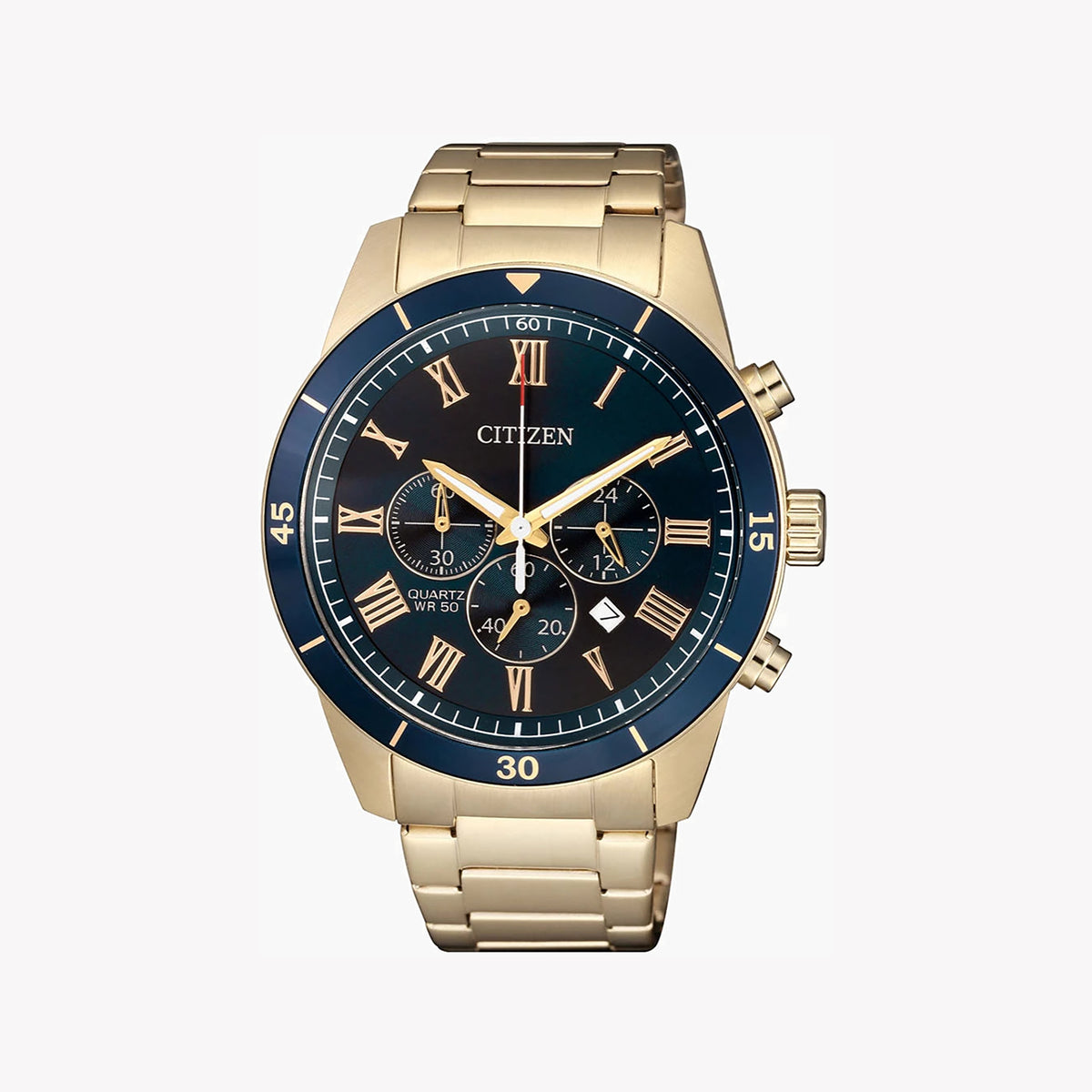 CITIZEN AN8169-58L ADVENTURE CHRONOGRAPH - BLUE STAINLESS STEEL Men's Watch
