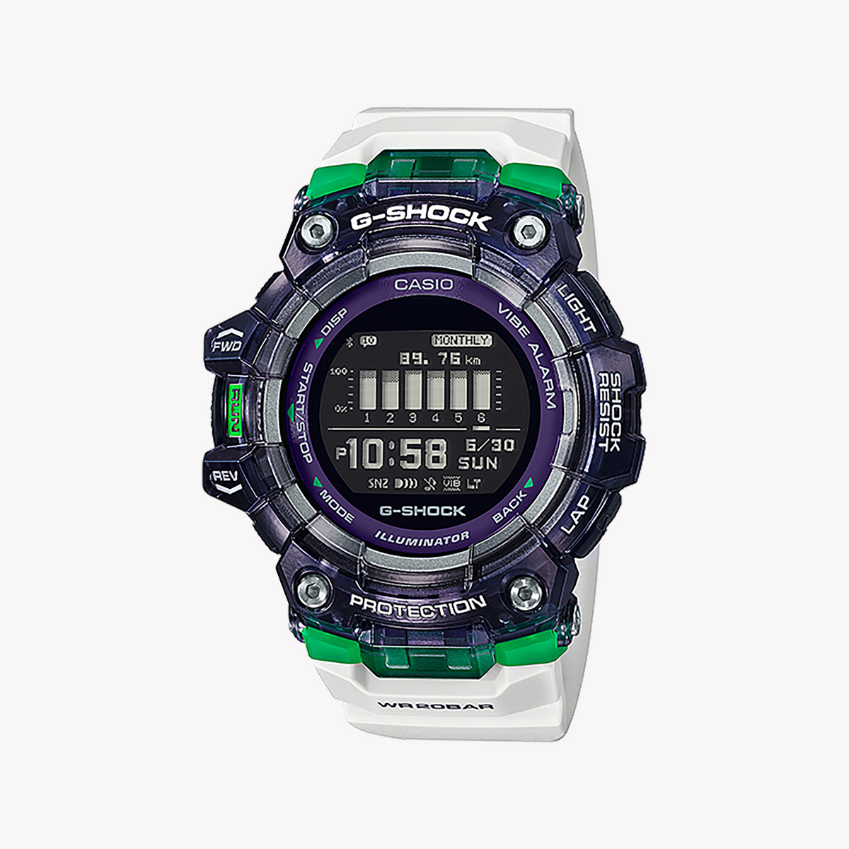 CASIO G-SHOCK GBD-100SM-1A7DR - STYLISH SPORT PERFORMANCE FOR ACTIVE MEN