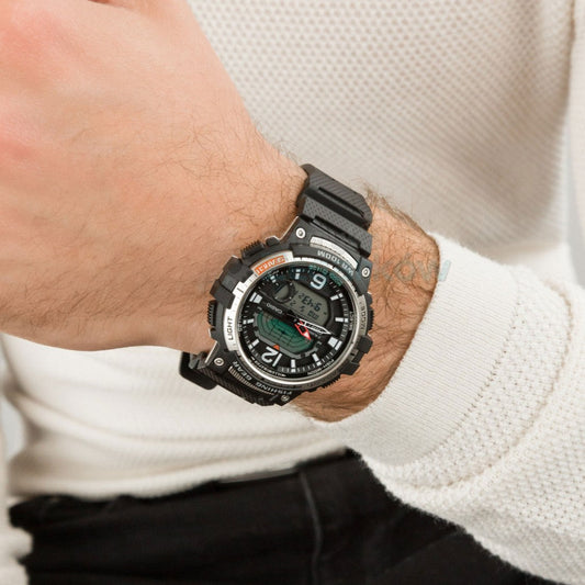 CASIO WSC-1250H-1AVDF OUTDOOR ADVENTURER - MEN'S SPORTY DIGITAL WATCH WITH BLACK RESIN BAND-i-Watch-2