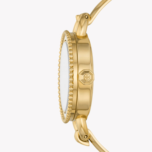 Tory Burch Women's Watch with Gold Stainless Steel Case and Gold Stainless Steel Band-i-Watch-2