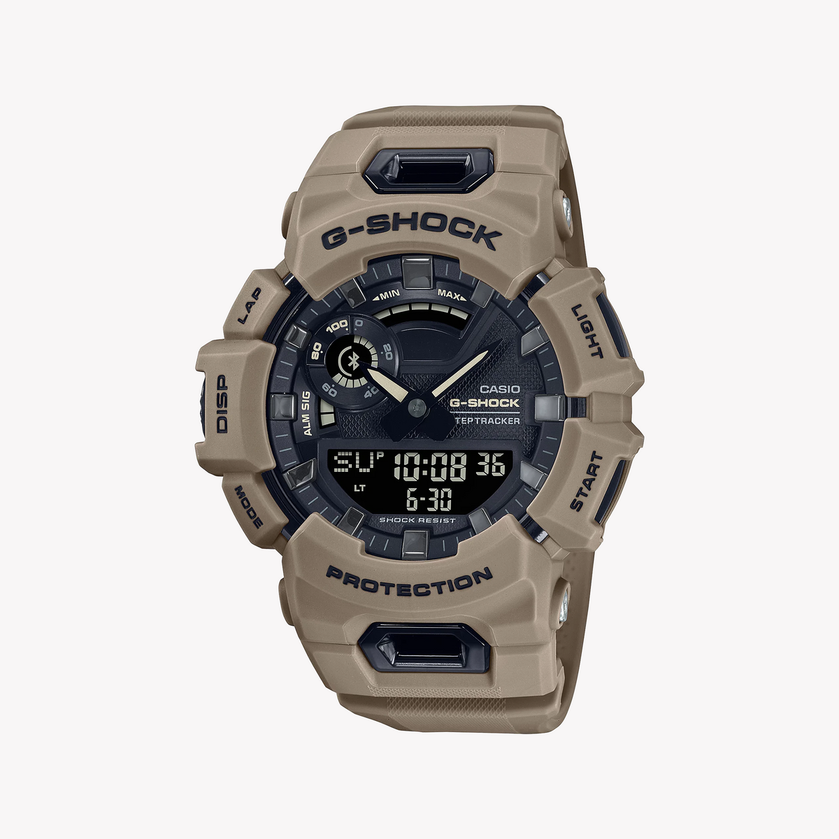 CASIO G-SHOCK GBA-900UU-5ADR RUGGED ADVENTURE - MEN'S TIMEPIECE WITH BROWN RESIN BAND & DIGITAL DIAL