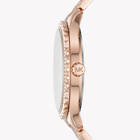 MICHAEL KORS MK7297 ROSE GOLD ELEGANCE - STUNNING WOMEN'S TIMEPIECE WITH MODERN FUNCTIONALITY-i-Watch-2