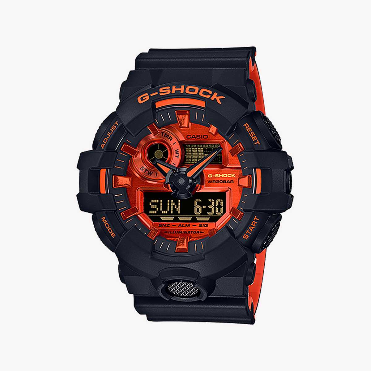 CASIO G-SHOCK GA-700BR-1ADR - BLACKOUT ADVENTURE READY MEN'S WATCH