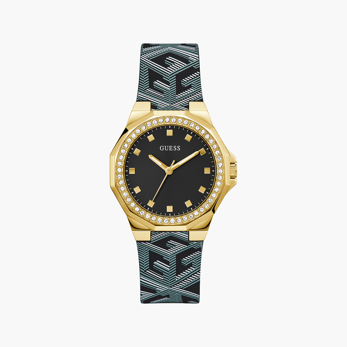 GUESS WATCHES GW0598L2 - BOLD GOLD & MULTICOLOR TIMEPIECE-i-Watch
