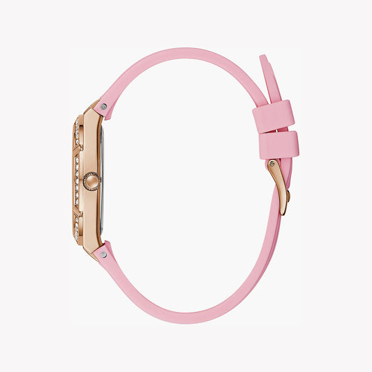 GUESS GW0034L3 GOLD GLAM - ELEGANT PINK LEATHER WOMEN'S TIMEPIECE-i-Watch-2