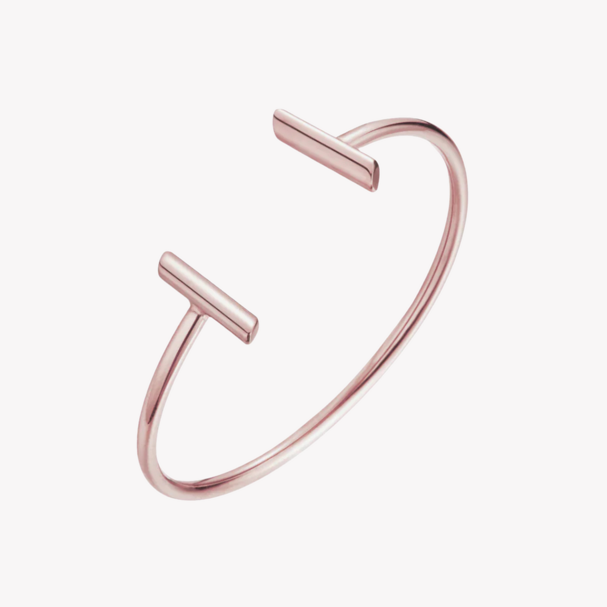 Zink Women's Rose Gold Stainless Steel Bracelet | Zfbg003rg