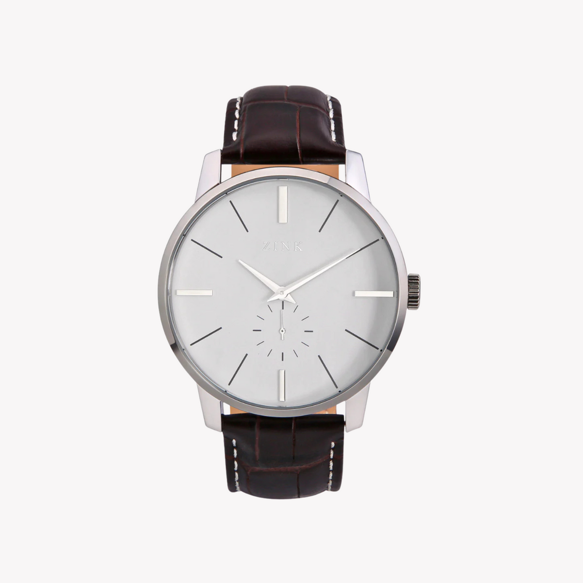 Zink Men's Stainless Steel & Leather Watch | Zk126g5ls-11