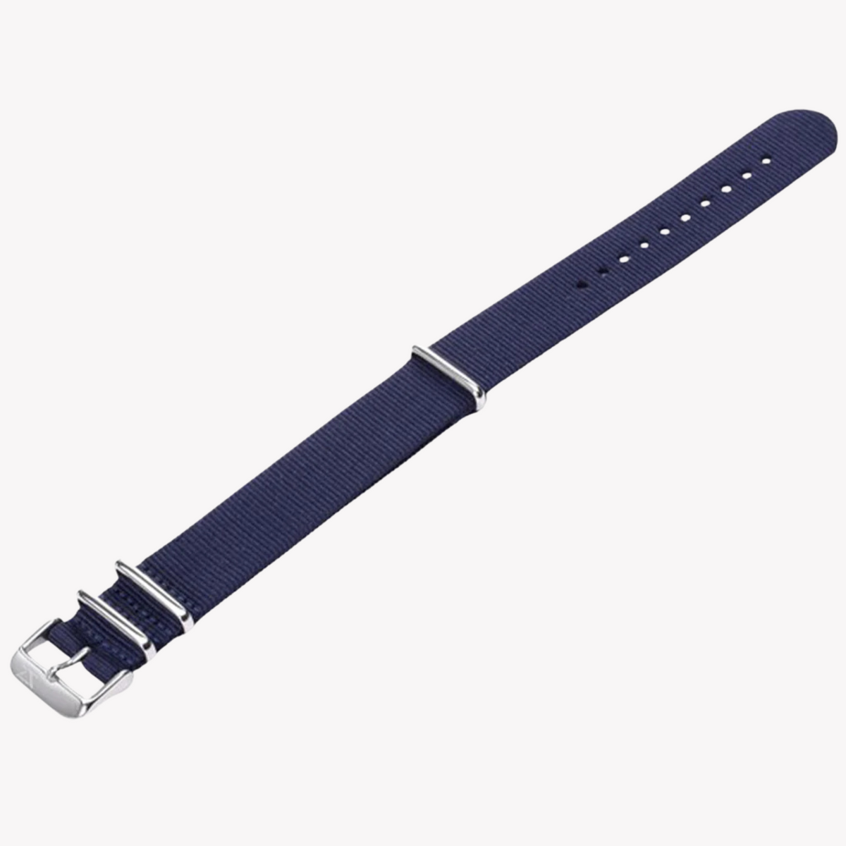 Zink Men's Dark Blue Nylon Watch Band | Znb002dbs