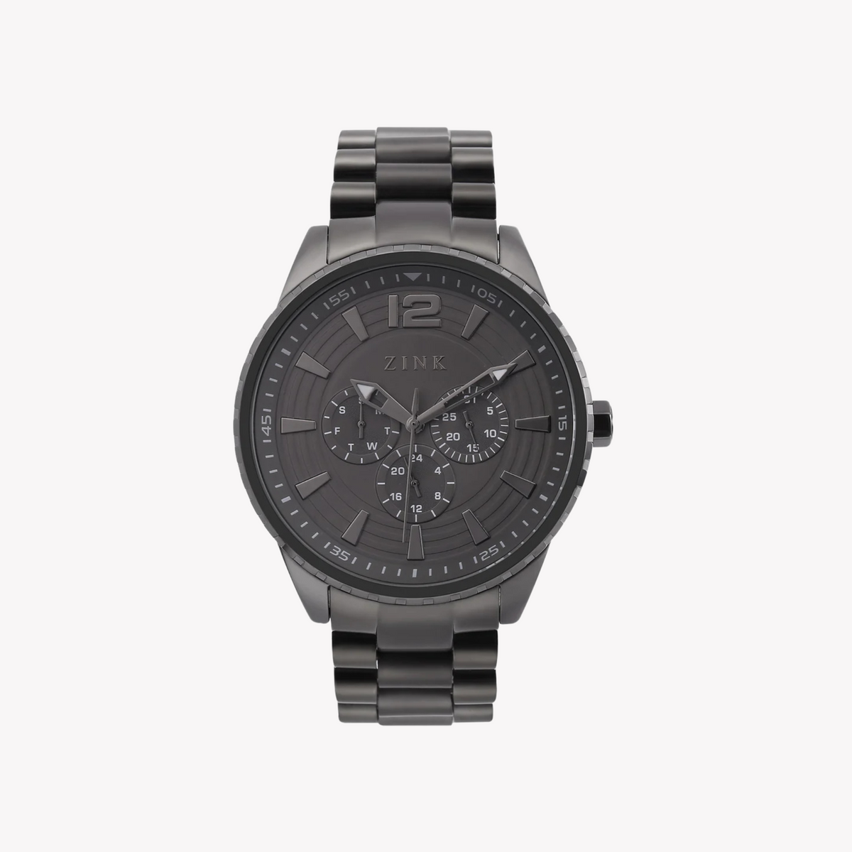 Zink Men's Stainless Steel Black Watch | Zk131g2s-97