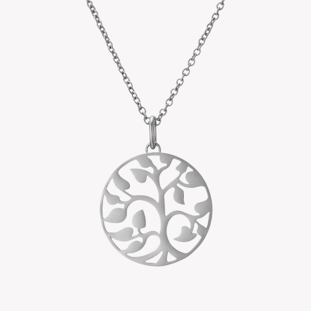 Zink Women's Necklace - Silver Stainless Steel | Zfnl003s