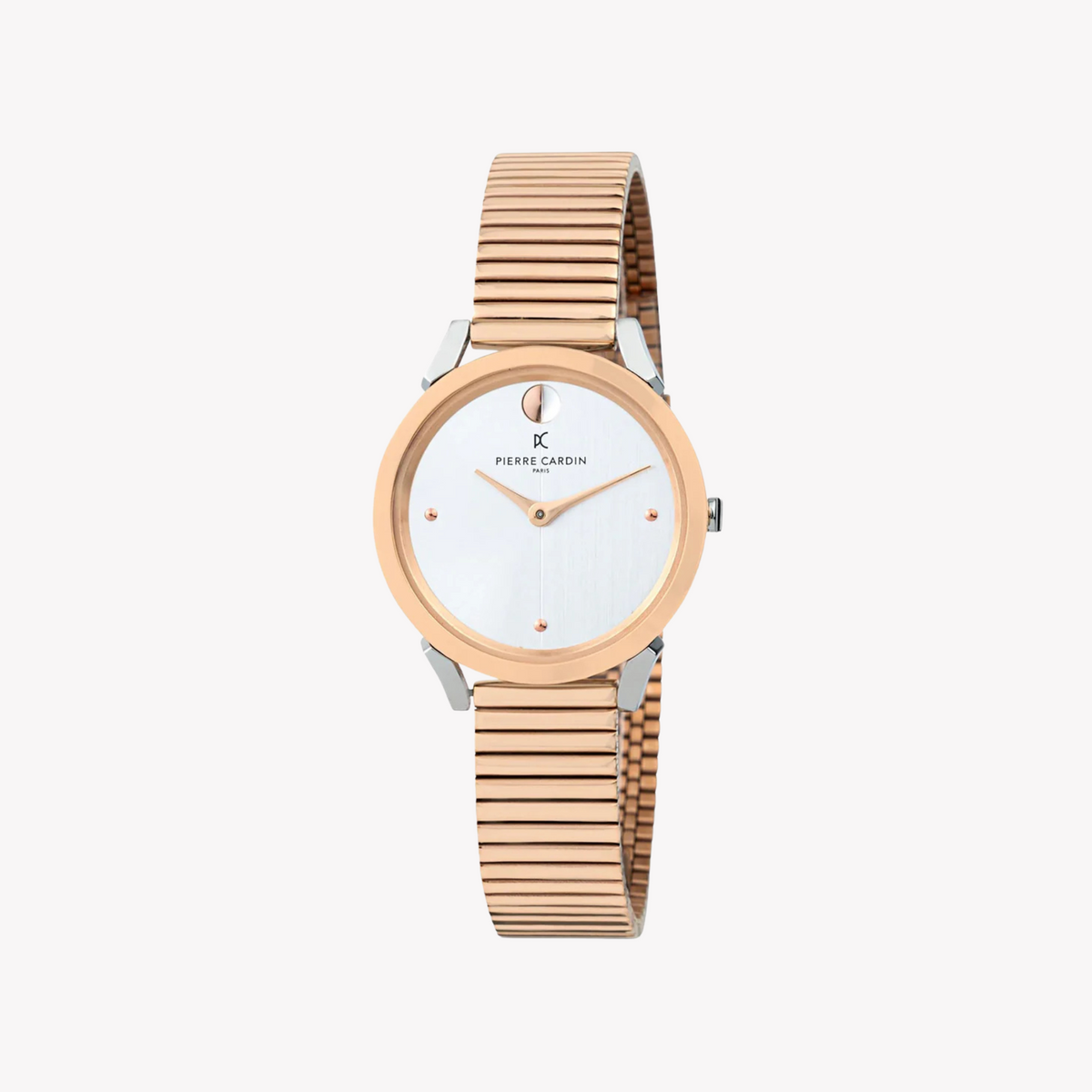 Pierre Cardin Women's Rose Gold & Silver Watch, Stainless Steel | Cpi.2531